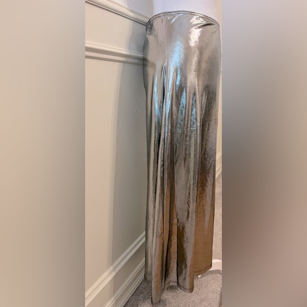 NEW - Metallic Midi Festival Skirt - Picture 5 of 9